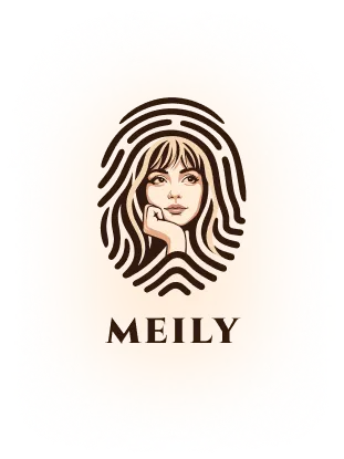Logotipo MEILY fondo iluminado